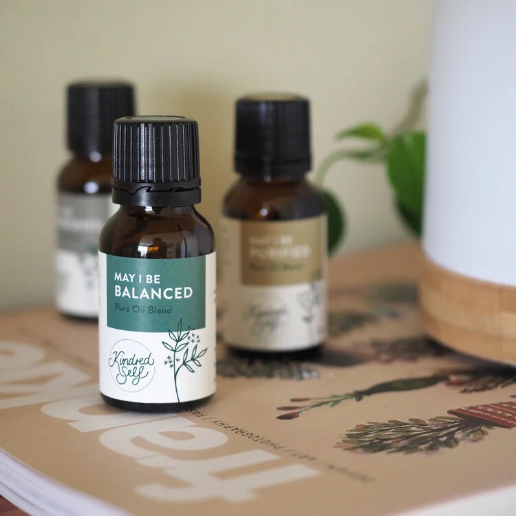 Pure Essential Oil Blend - 'May I Be Balanced' - Kindred Self - Inner Nurture