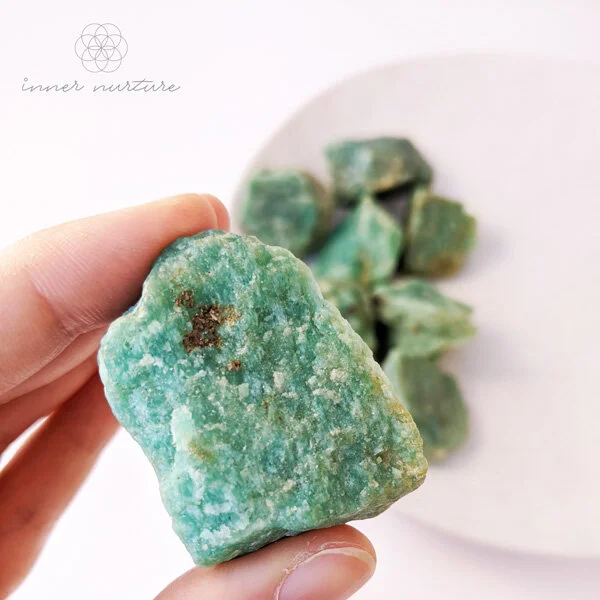 Amazonite Raw - Small - Online Crystal Store - Inner Nurture - Perth, Western Australia