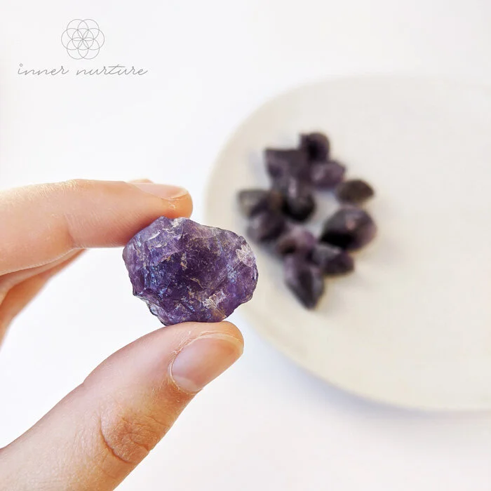 Amethyst Raw Pieces - Extra Small - Inner Nurture - Online Crystal Store - Perth, Western Australia