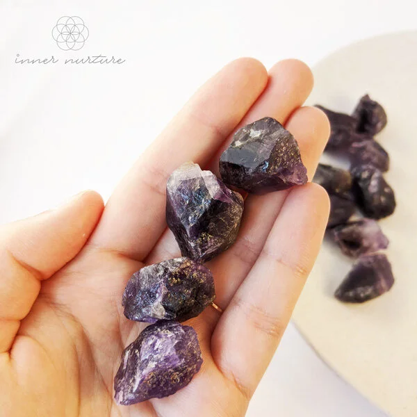 Amethyst Rough - Mini Set of 3