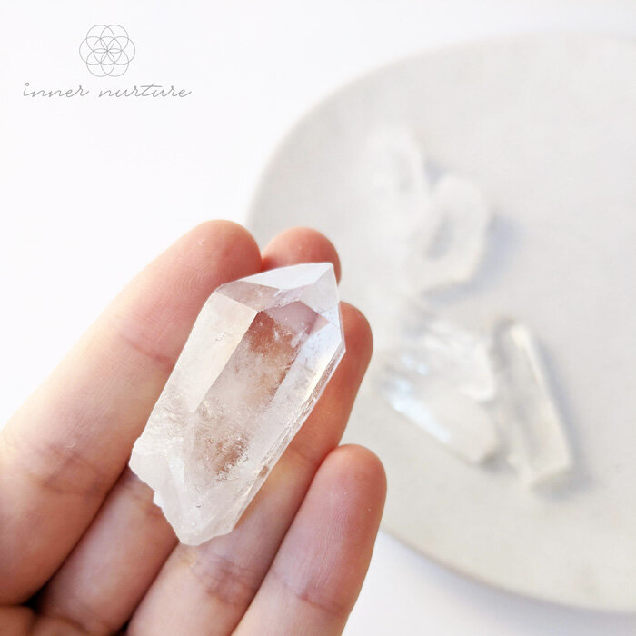 Clear Quartz Point - Small - Inner Nurture - Online Crystal Shop - Perth, Western Australia