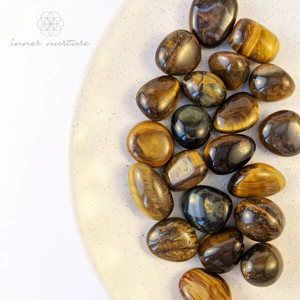 Golden Tiger Eye Tumble - Small