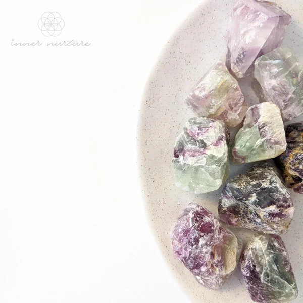 Rainbow Fluorite Raw - Online Crystal Shop - Inner Nurture - Australia
