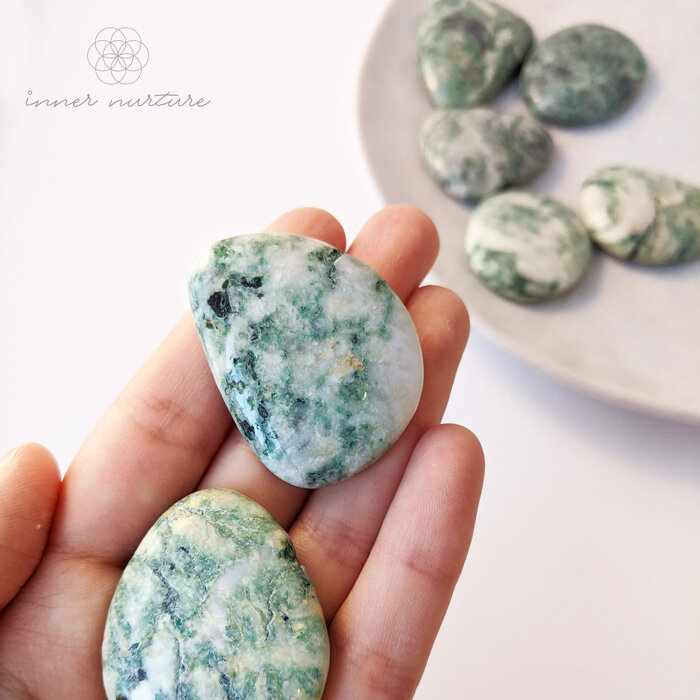 Mariposite Smooth Stone - Online Crystal Store - Inner Nurture - Australia