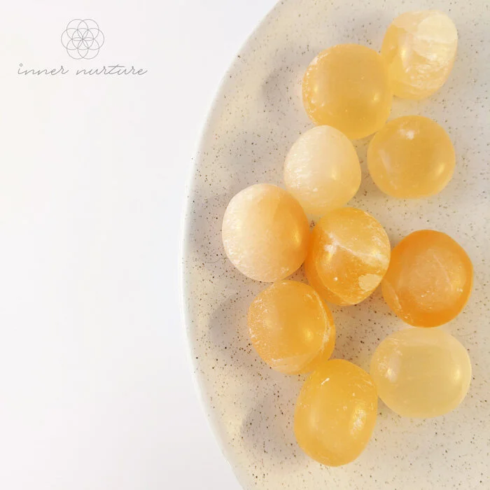 Peach Selenite Tumble