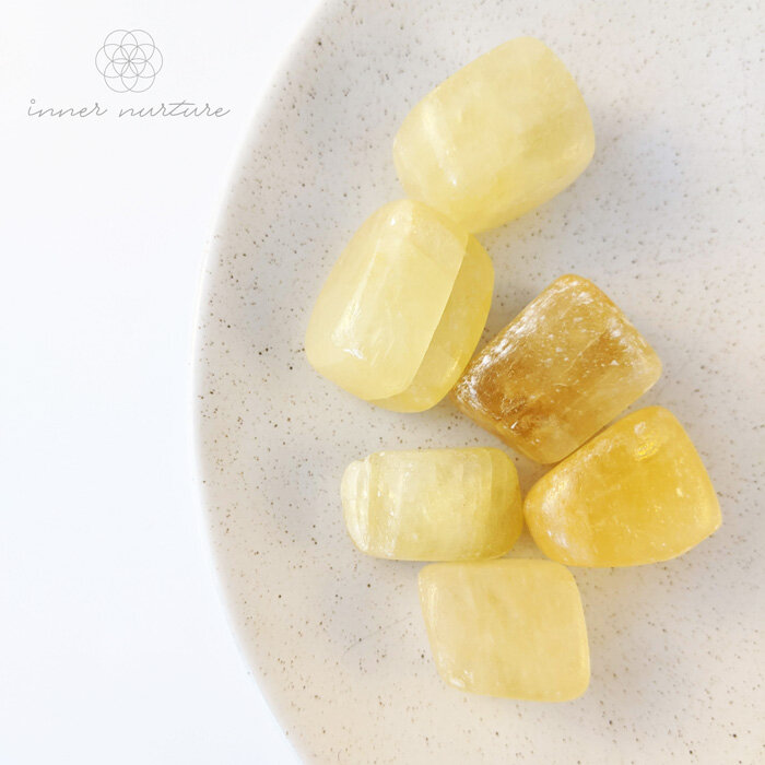 Yellow Calcite Tumble