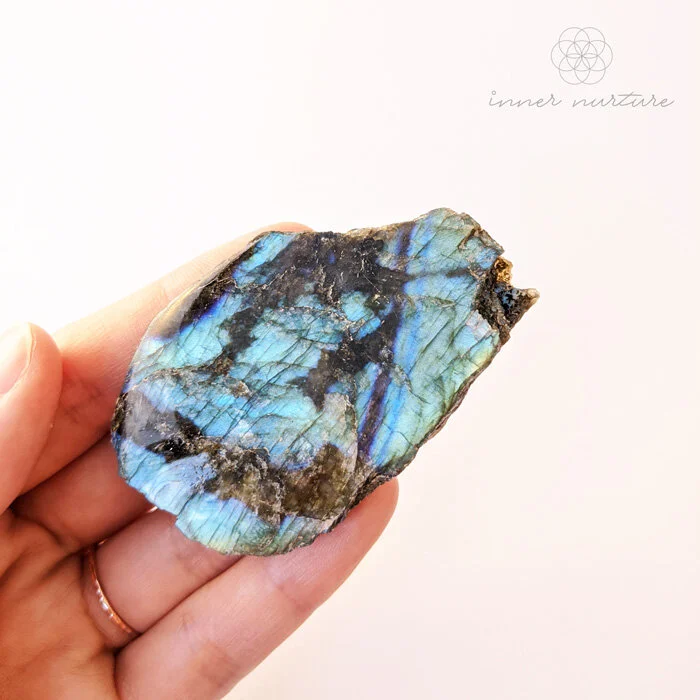 Labradorite Polished Slice - Online Crystal Store - Inner Nurture - Australia