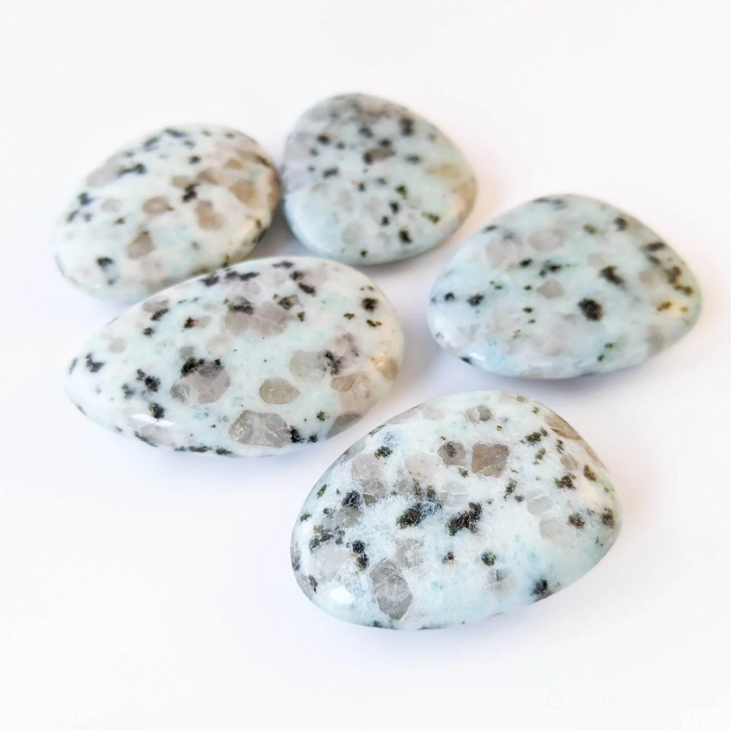 Kiwi Jasper Smooth Stone | Medium - Inner Nurture - Online Crystal Shop Australia - Ethically Sourced