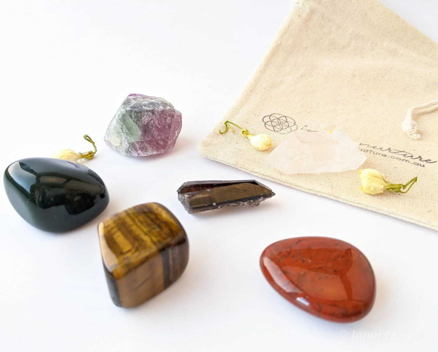 Ground &amp; Focus ~ Crystal Bundle | Inner Nurture | Online Crystal Shop Australia | Ethically Sourced