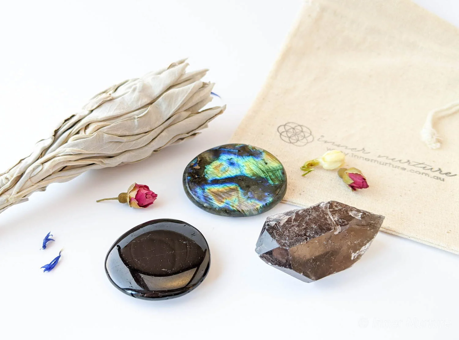 Cleanse &amp; Protect ~ Crystal Bundle | Inner Nurture | Online Crystal Shop Australia | Ethically Sourced