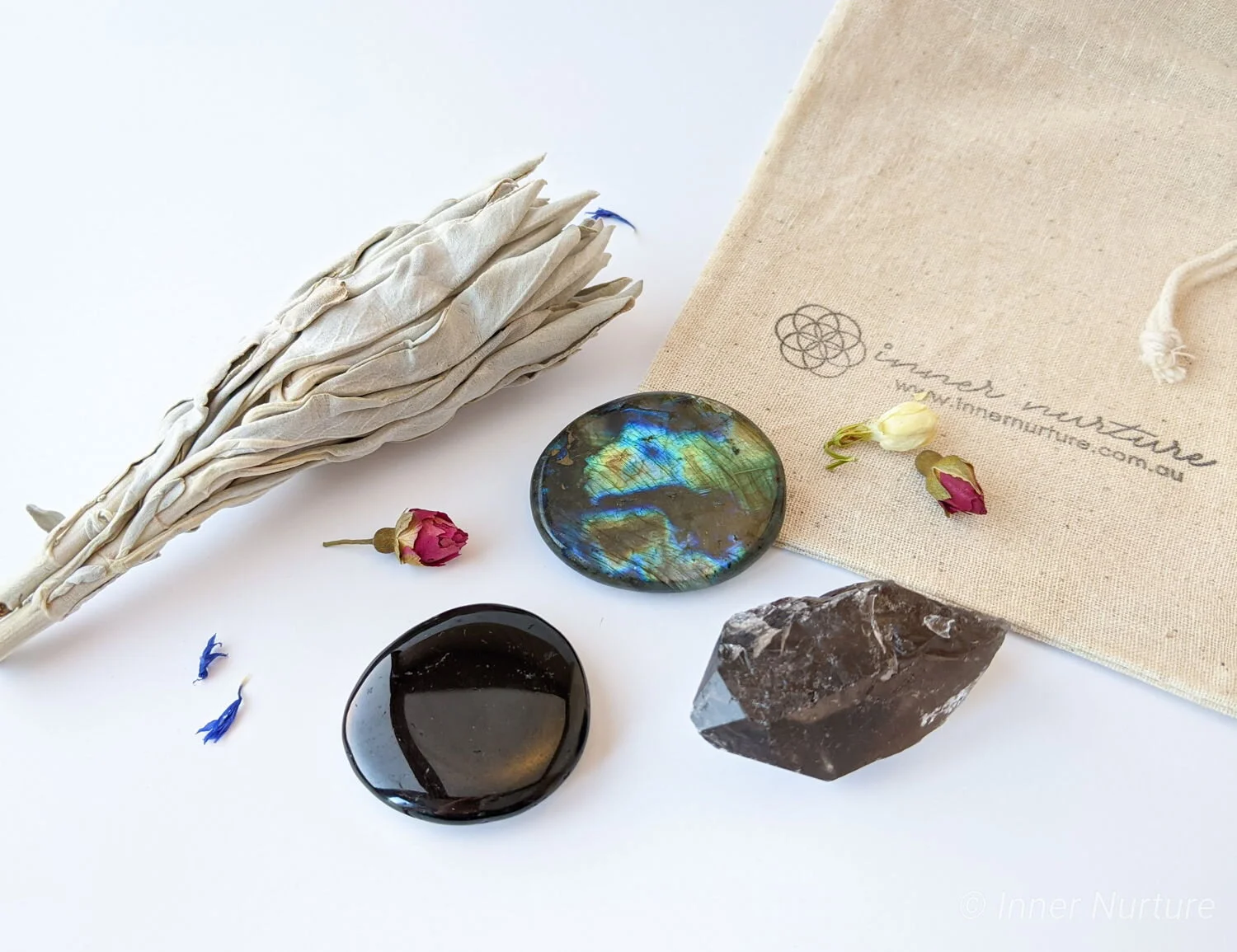 Cleanse &amp; Protect ~ Crystal Bundle | Inner Nurture | Online Crystal Shop Australia | Ethically Sourced