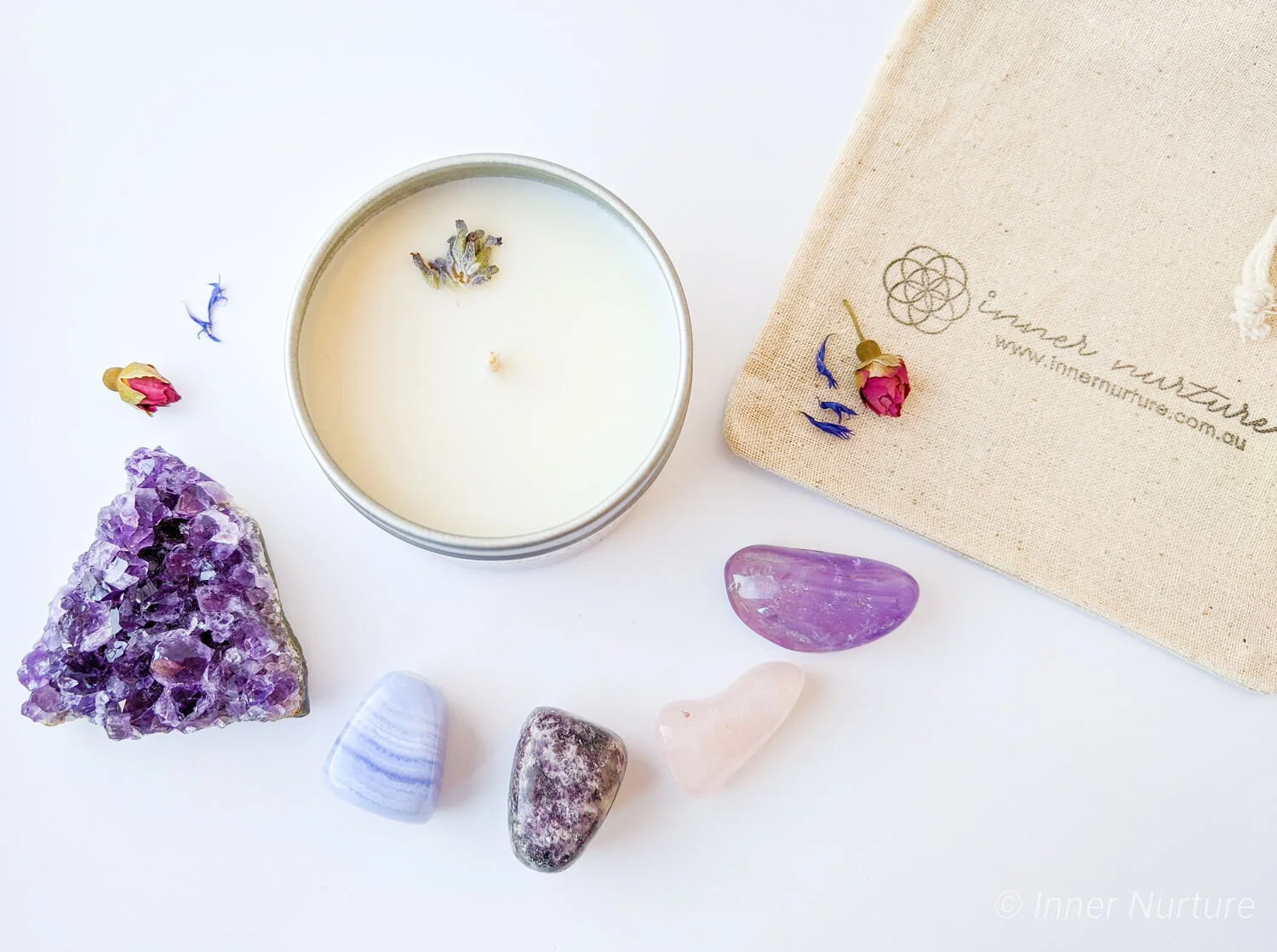 Calm  &amp; Chill ~ Crystal Bundle | Inner Nurture | Online Crystal Shop Australia | Ethically Sourced