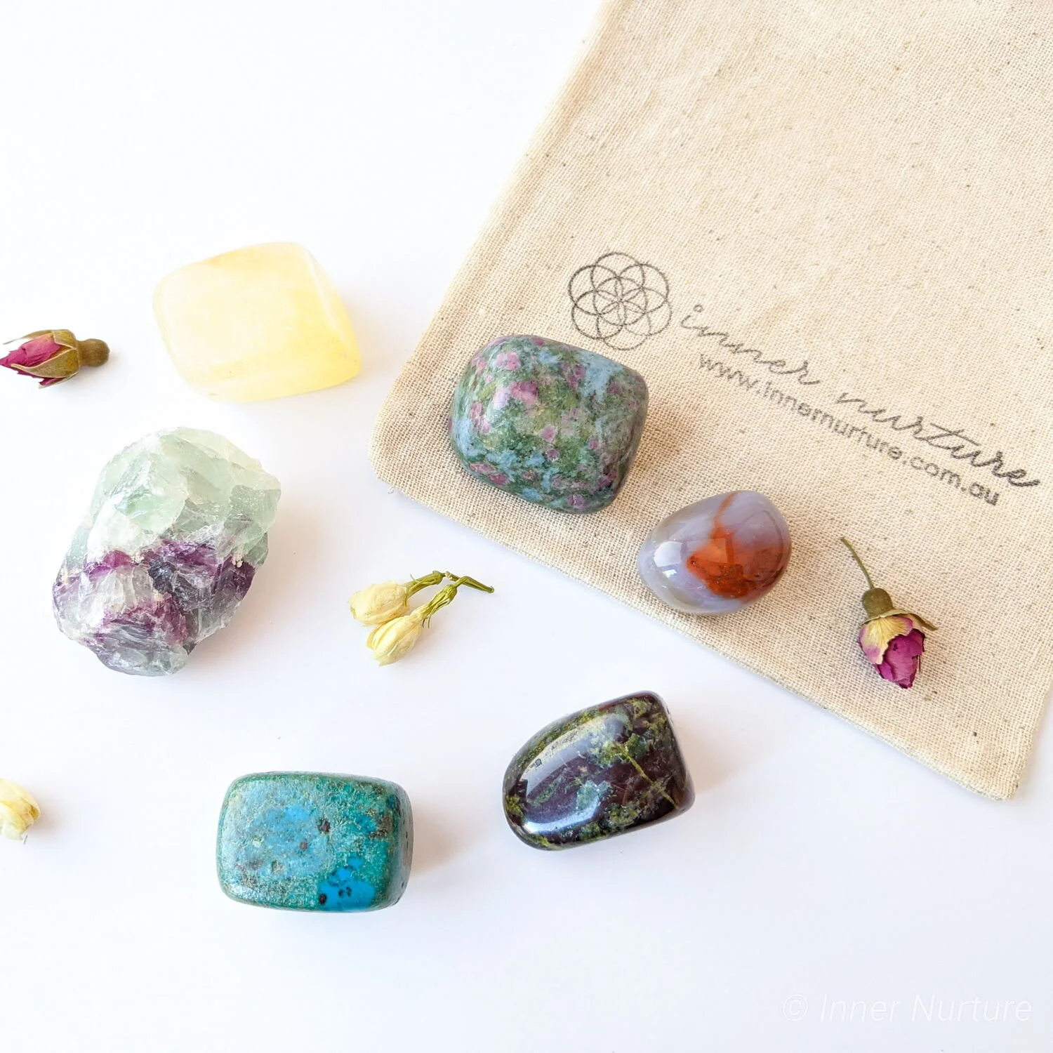 Confidence &amp; Strength ~ Crystal Bundle | Inner Nurture | Online Crystal Shop Australia | Ethically Sourced