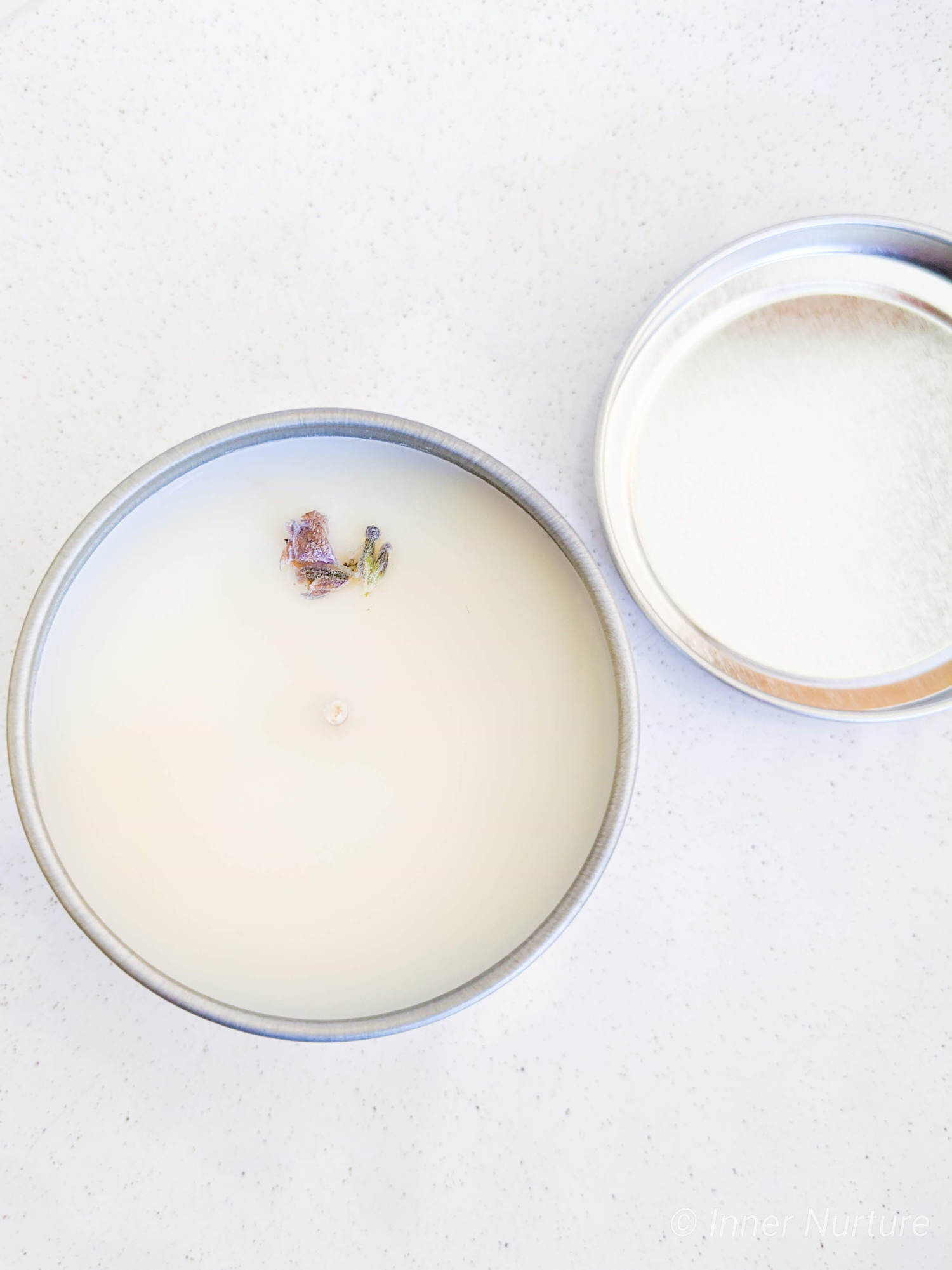Soy Essential Oil Candle - Lavender Dream | Small Tin - Online Crystal Shop Australia - Inner Nurture