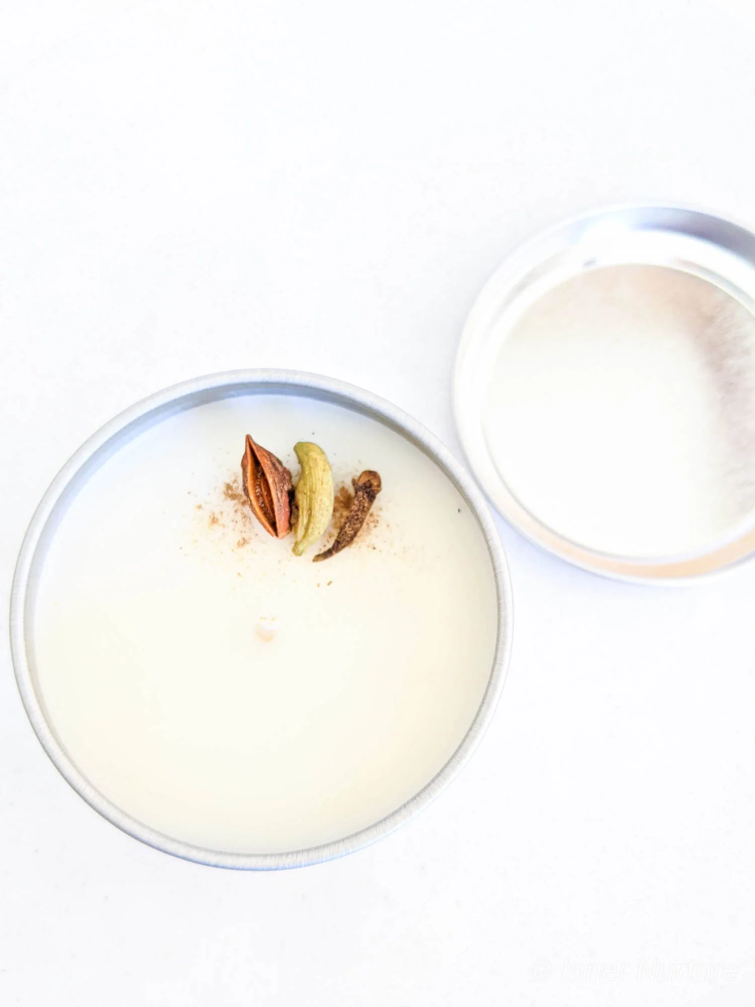 Soy Essential Oil Candle - Chai Spice | Small Tin - Online Crystal Shop Australia - Inner Nurture