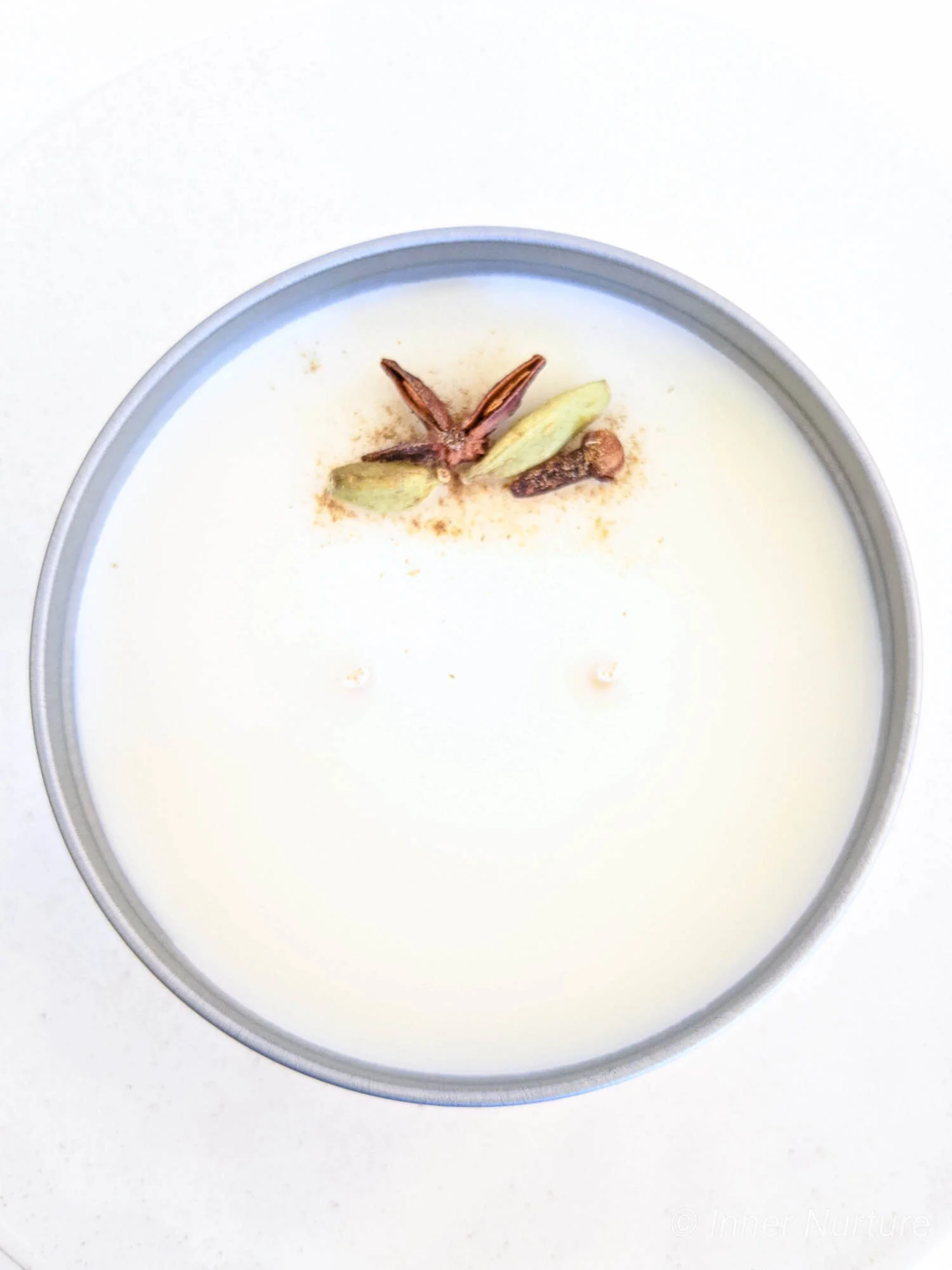 Soy Essential Oil Candle - Chai Spice | Large Tin - Online Crystal Shop Australia - Inner Nurture