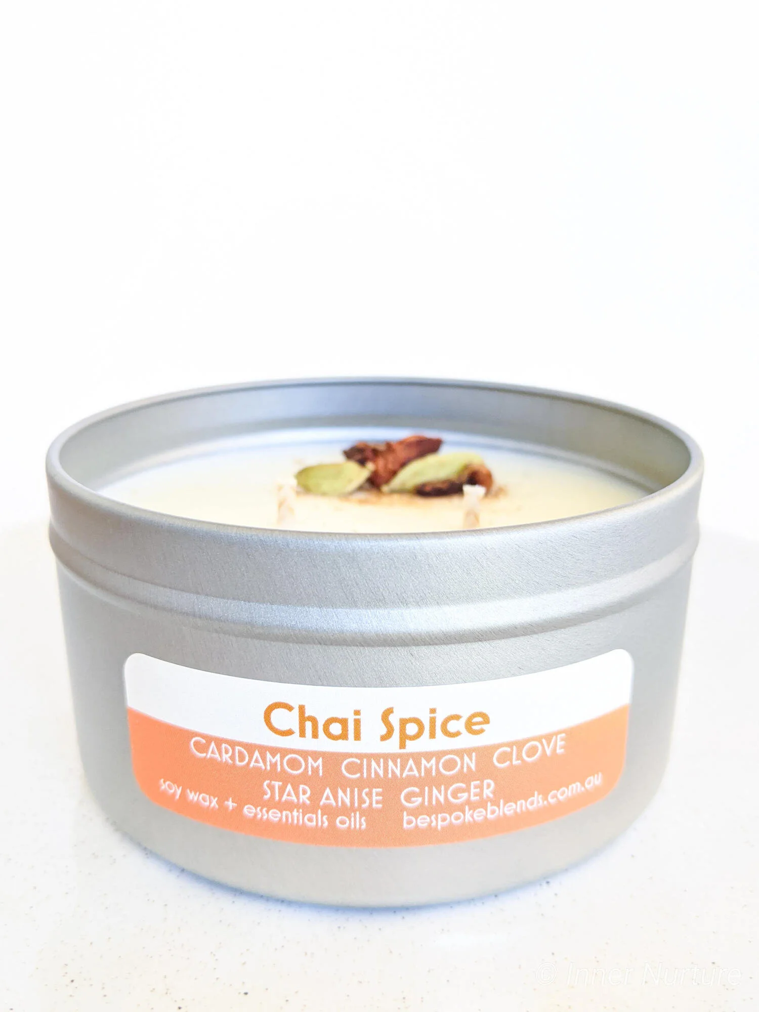 Large Essential Oil Soy Candle - Chai Spice