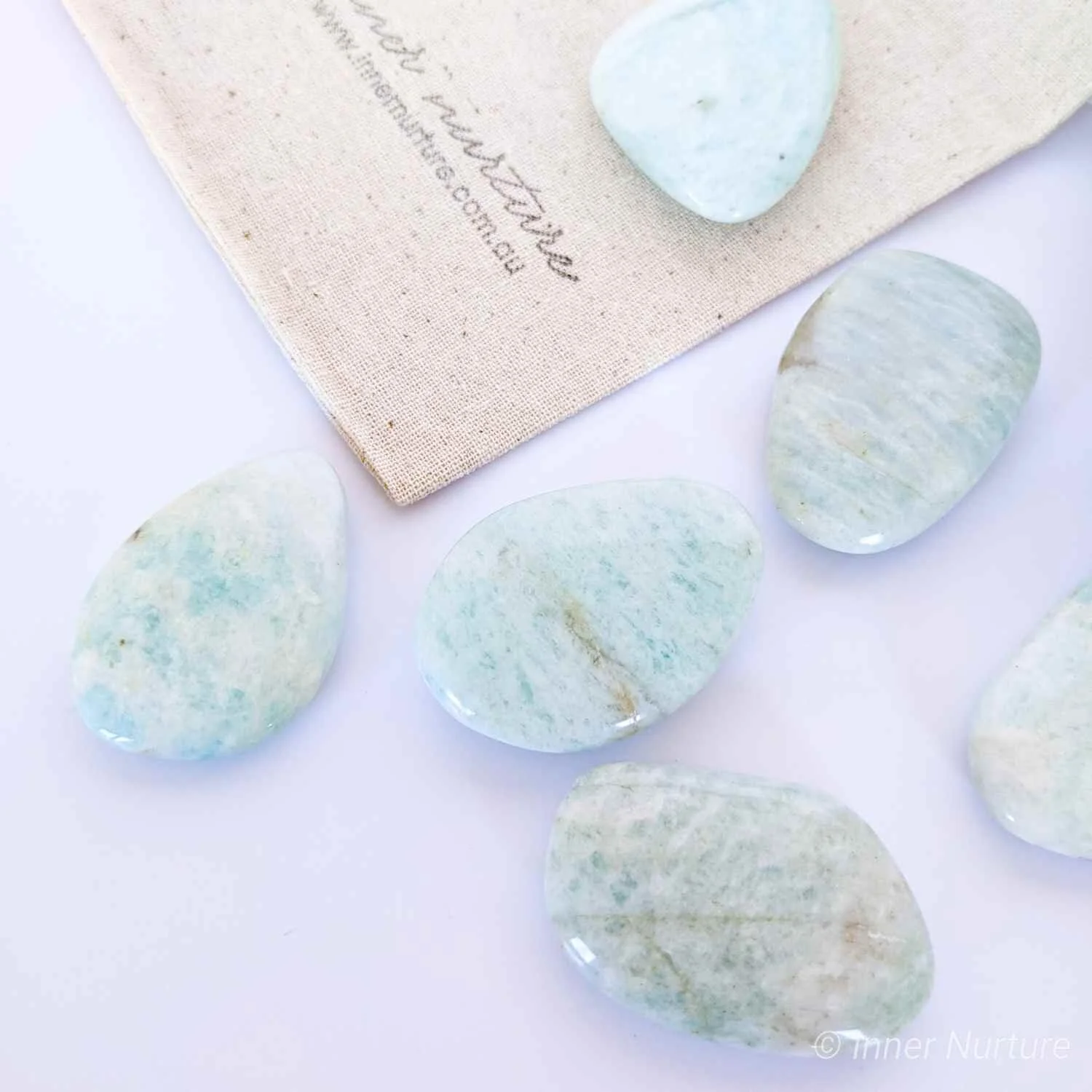 Amazonite Palm Stone