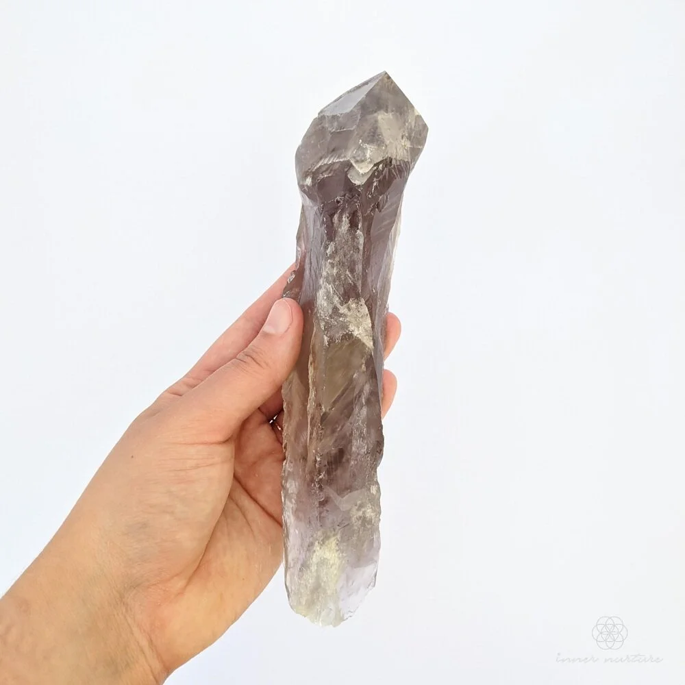 Smoky Amethyst Quartz Sceptre - 19.5cm