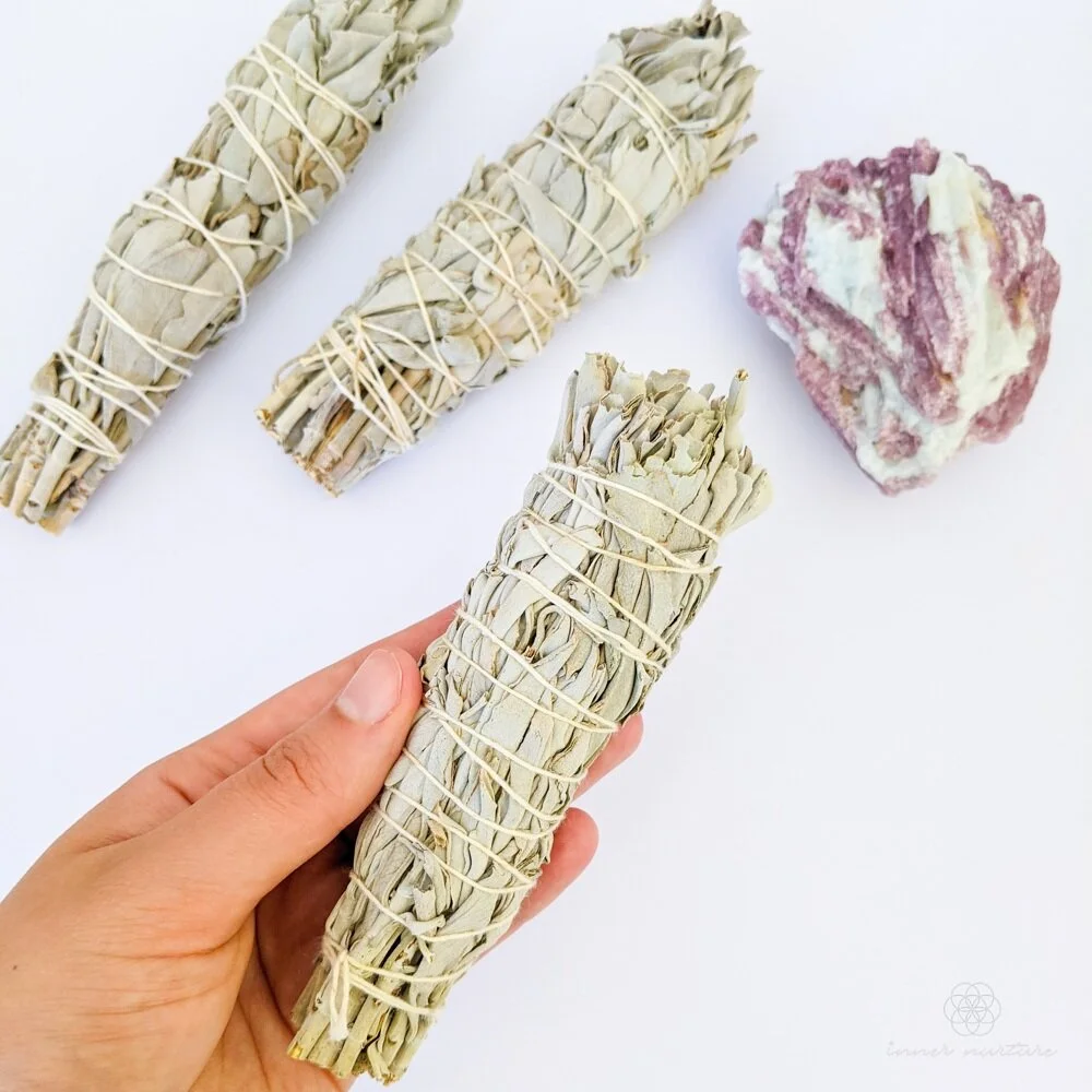 Organic White Sage Smudge Stick - Small