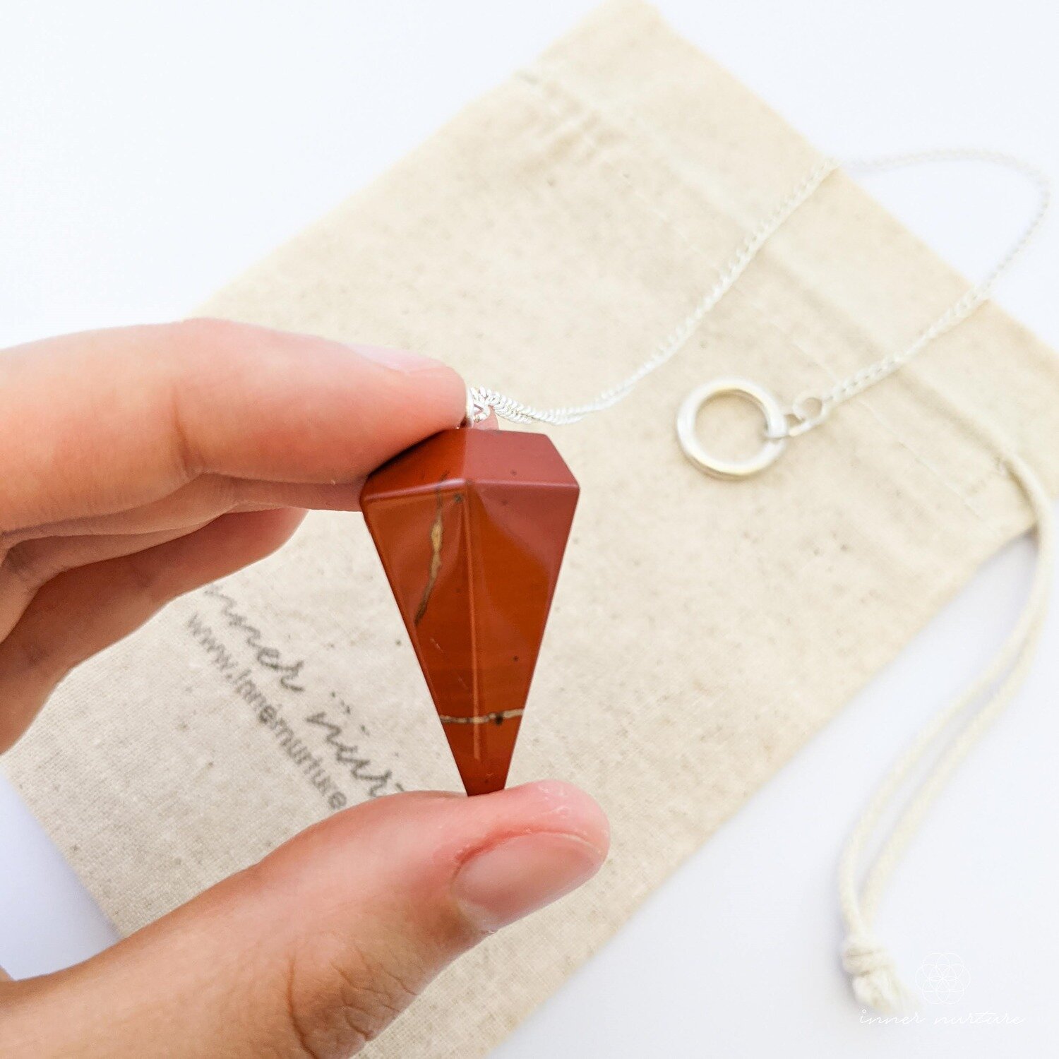 Red Jasper Pendulum