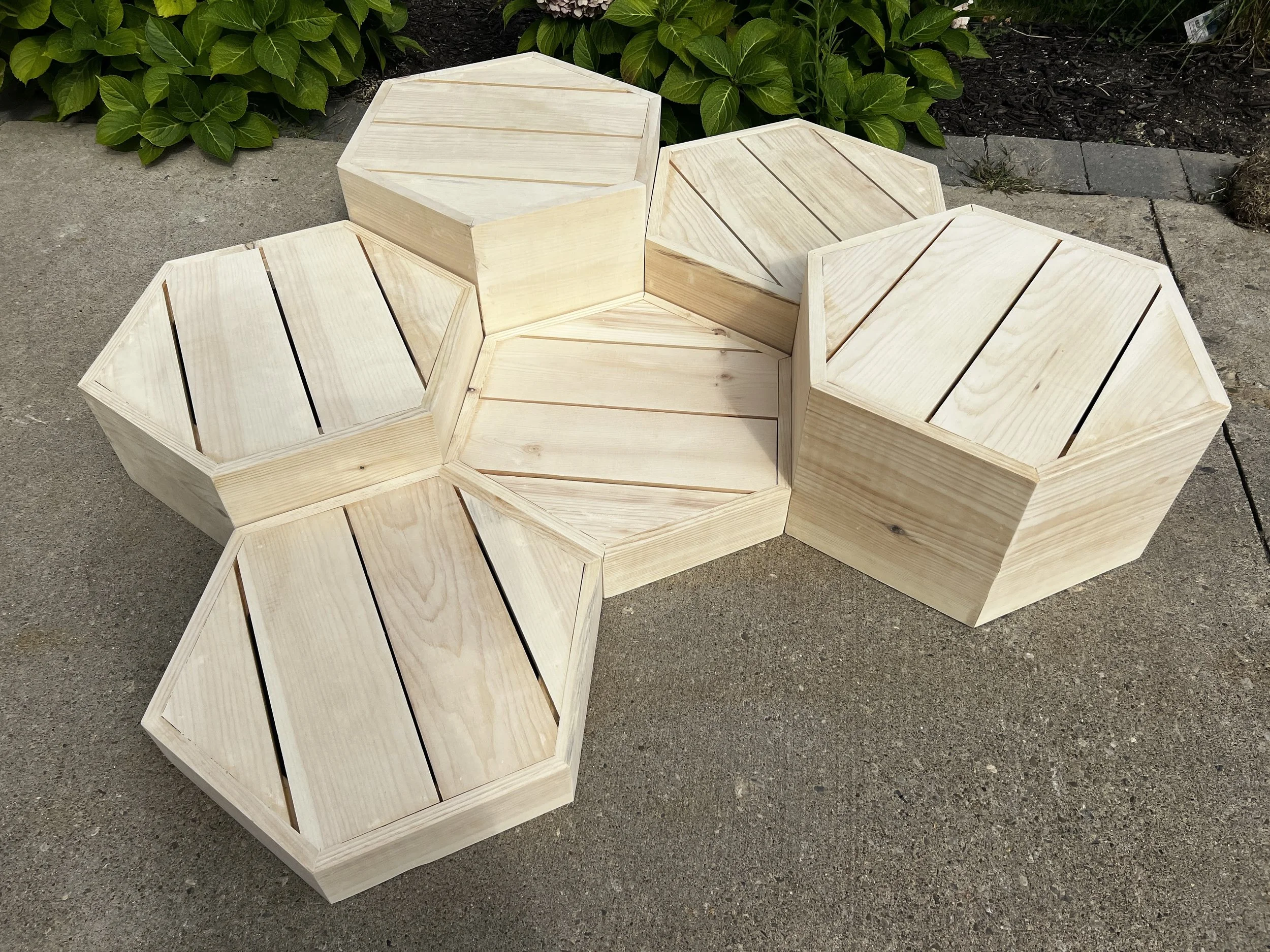 Custom stepping stools by Fred's Fences