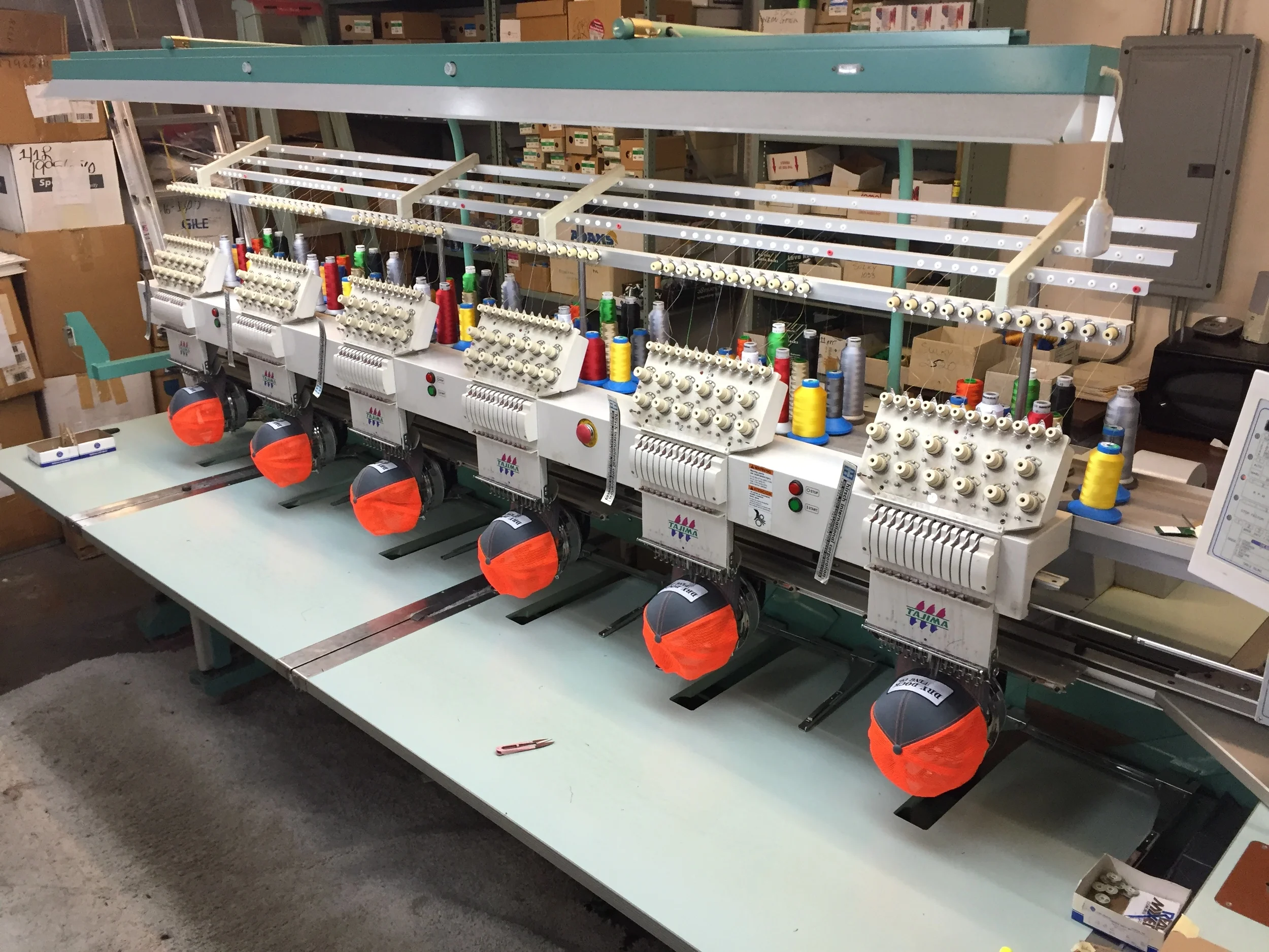 Embroidery — Event Screen Printing We're Now The Silk Screen Machine