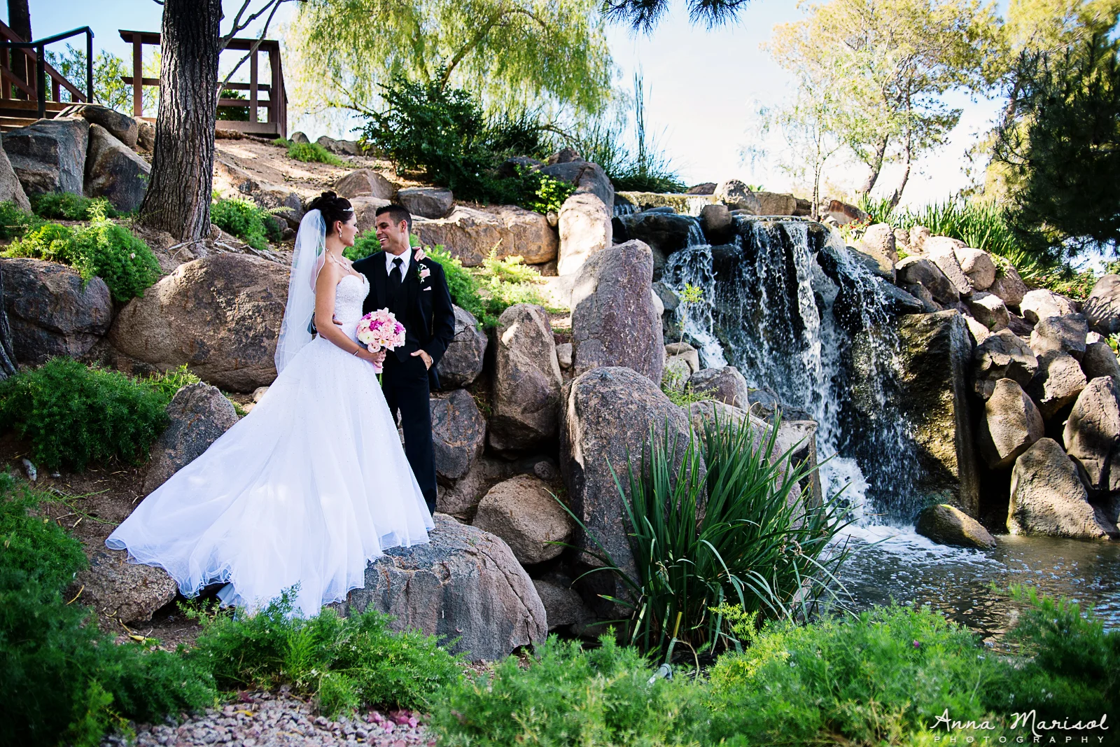 Courtney + Sam's - Val Vista Lakes Wedding