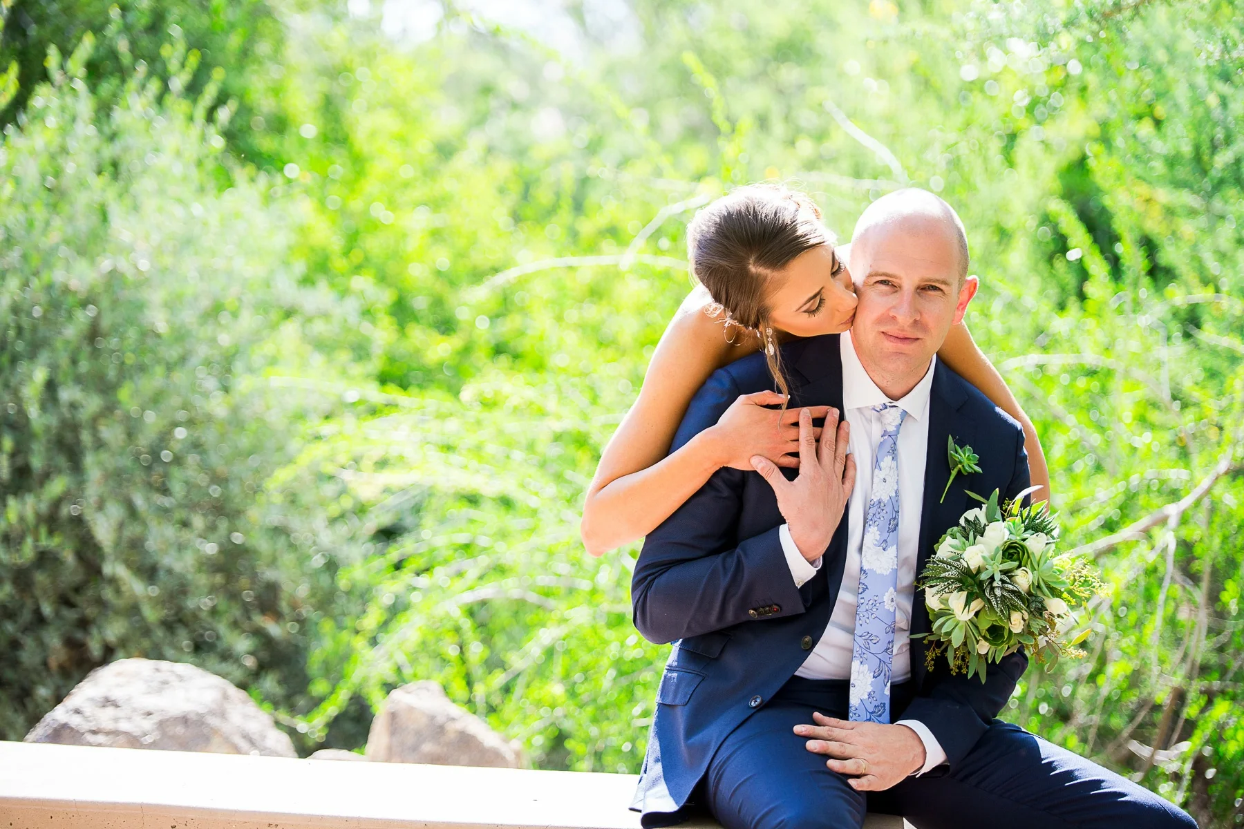Mollie & Adam's Wedding Preview - Desert Botanical Garden