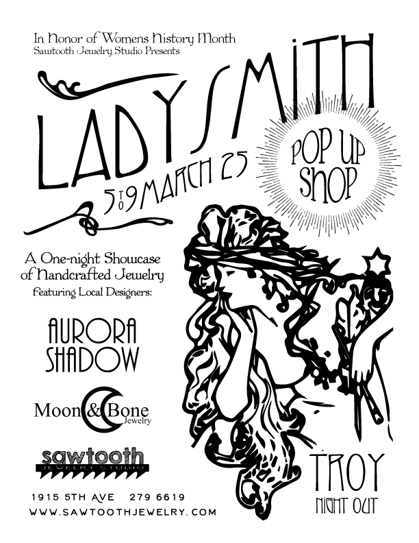 Pop-up Shop -TNO - Women's History Month!