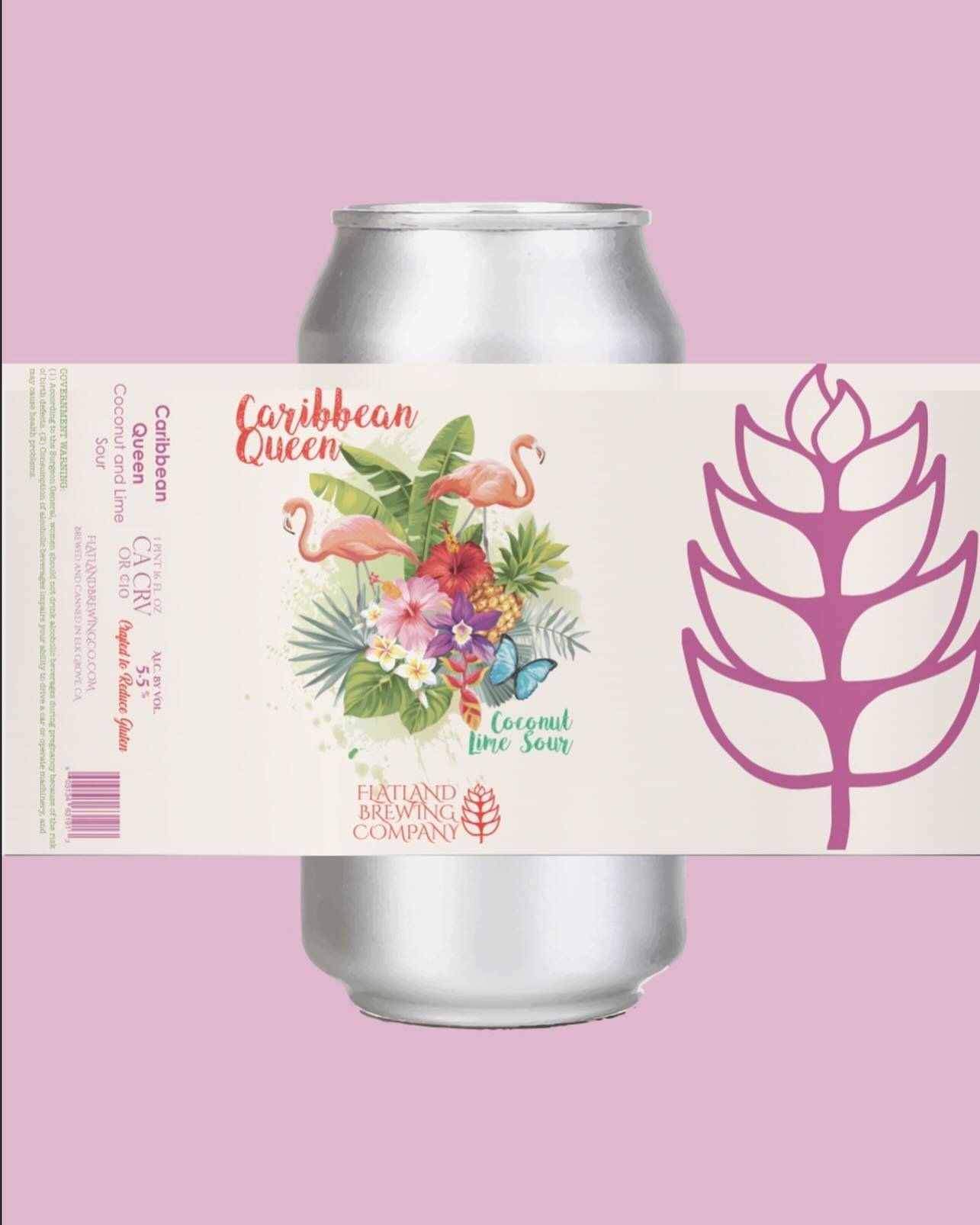 Can #4, tomorrow 3pm. 

🎶Caribbean Queen
Now we&rsquo;re sharing the same dream And our hearts they beat as one
No more love on the run🎶

Introducing &ldquo;Caribbean Queen&rdquo; - Fruited Sour (5.5%) w/ Coconut &amp; Lime. 🌺🌴🍹🐠🍍🦜

👉 Catch 