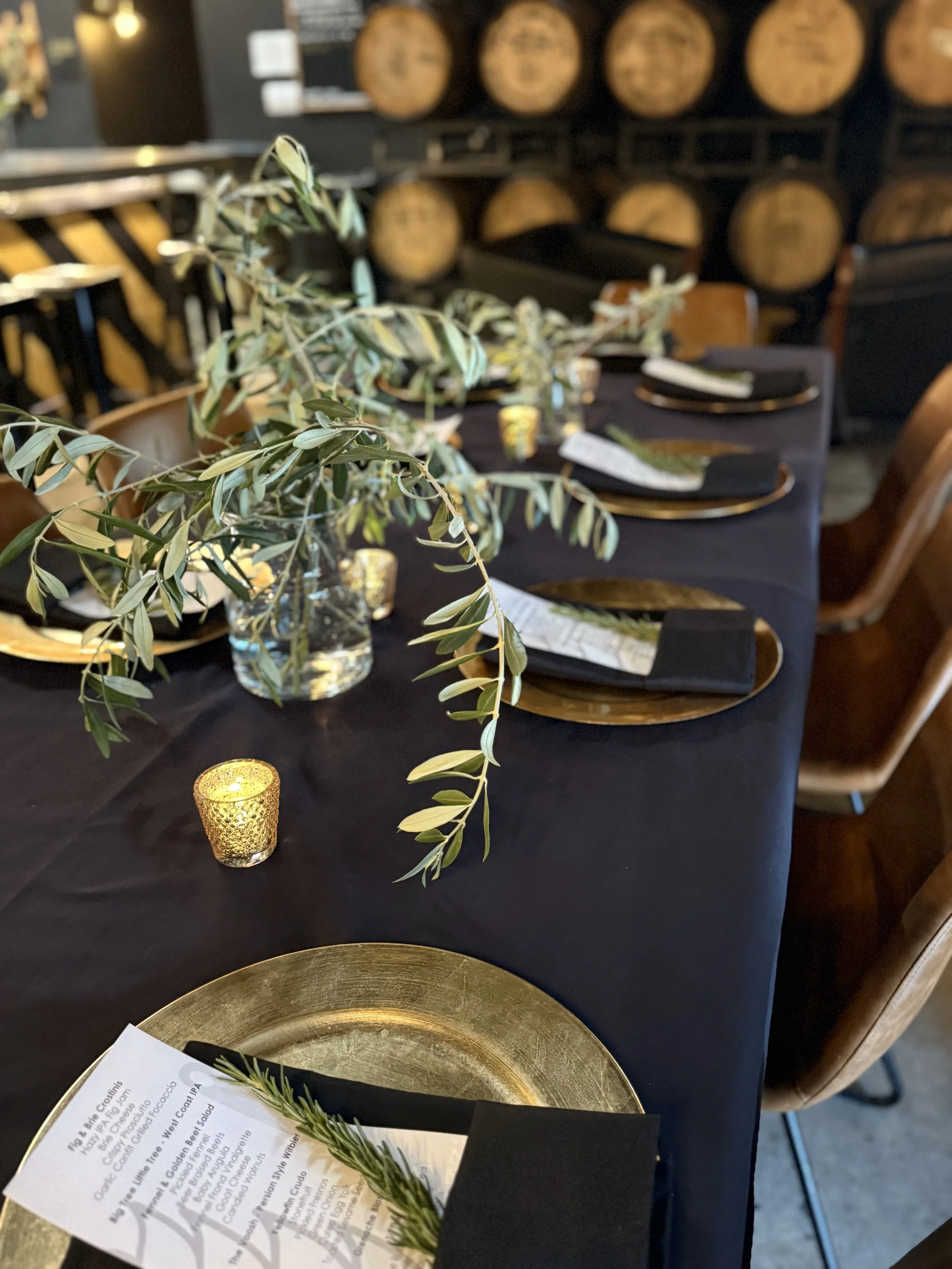 CLOSING EARLY for private event 