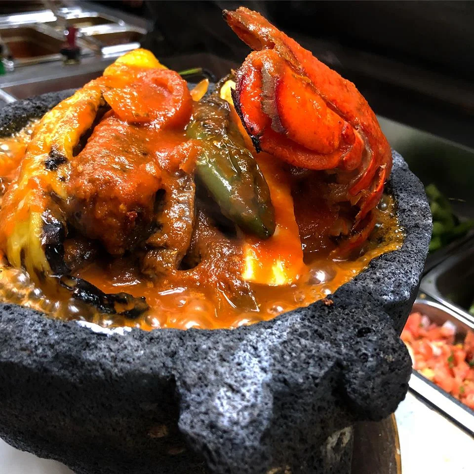 Surf & Turf Molcajete (available Sundays)