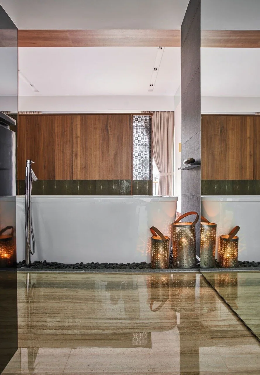 Wall Panes, Family Apartment, Singapore | Photo Credit: Singapore Tatler