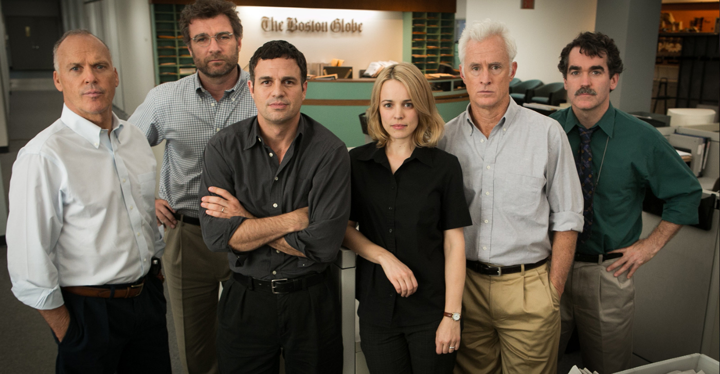 Photo of "Spotlight" cast courtesy of Open Road Films