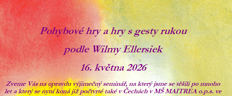 Pohybové hry a hry s gesty rukou podle Wilmy Ellersiek