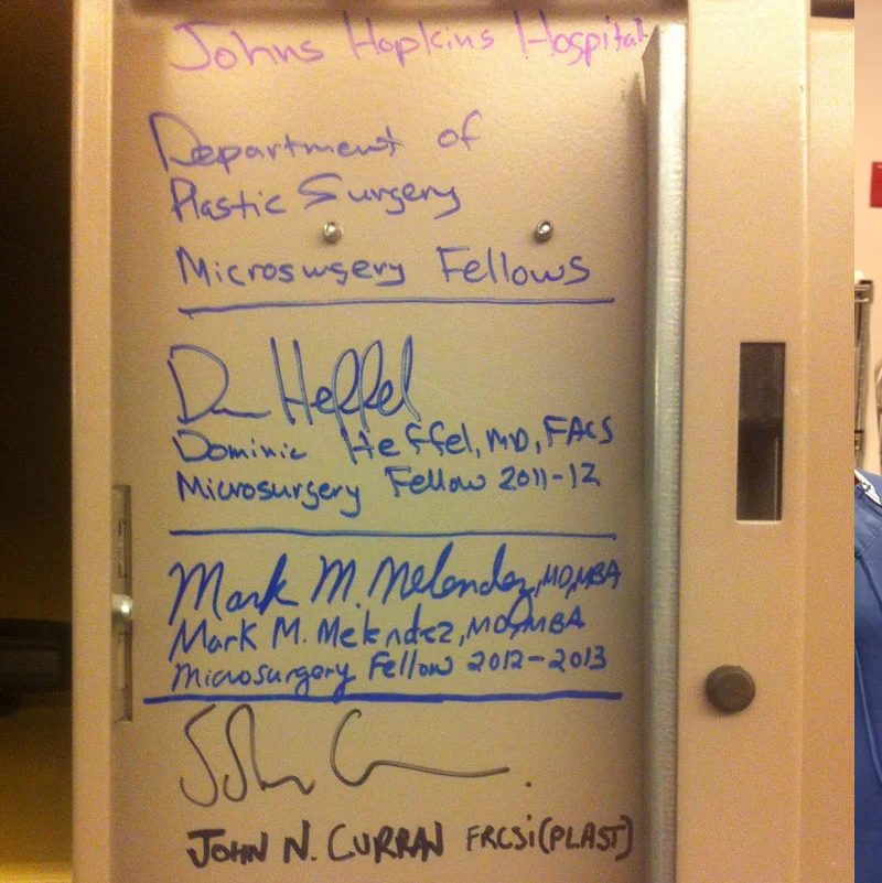 MY LOCKER, JOHNS HOPKINS HOSPITAL - 2014