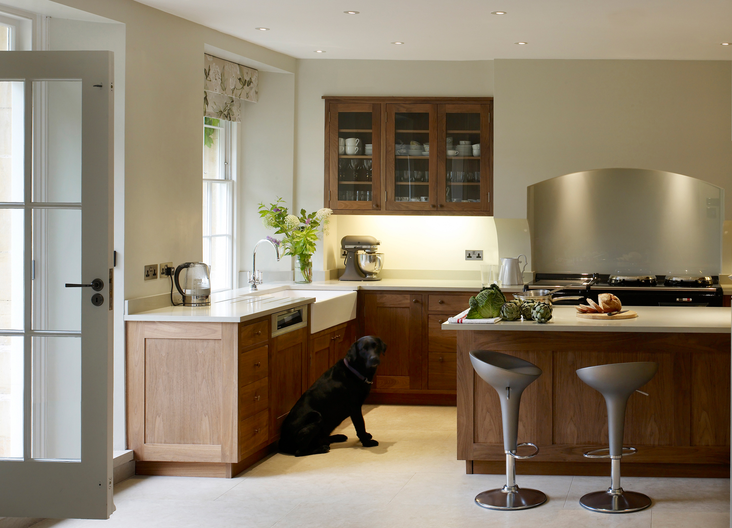 Jill Scholes Interior Design, Oxfordshire Country House, bespoke kitchen design