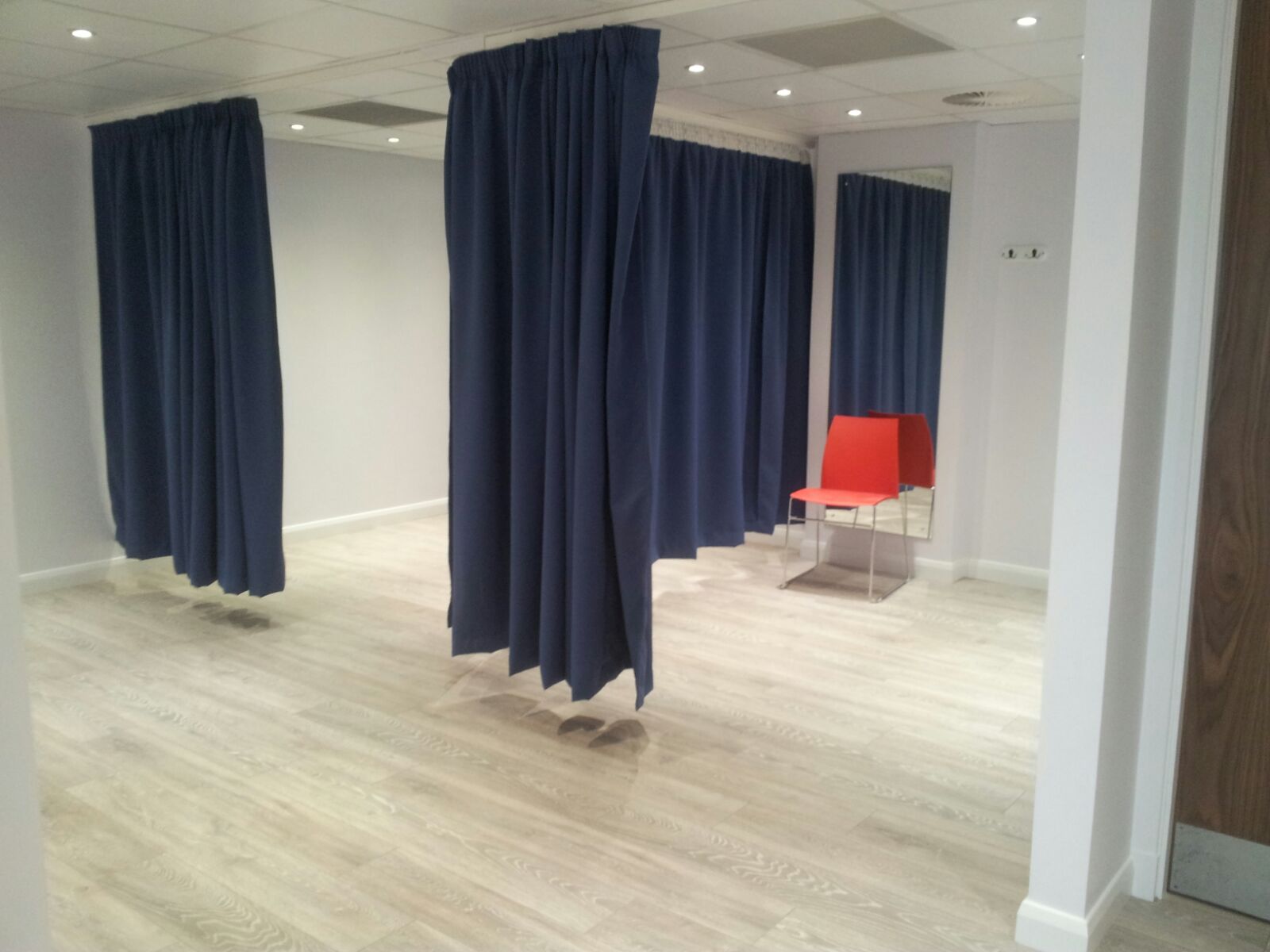 Two of our treatment areas within our Westhill clinic