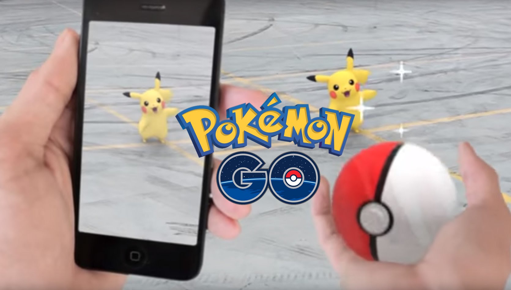 The new craze, Pokemon Go.