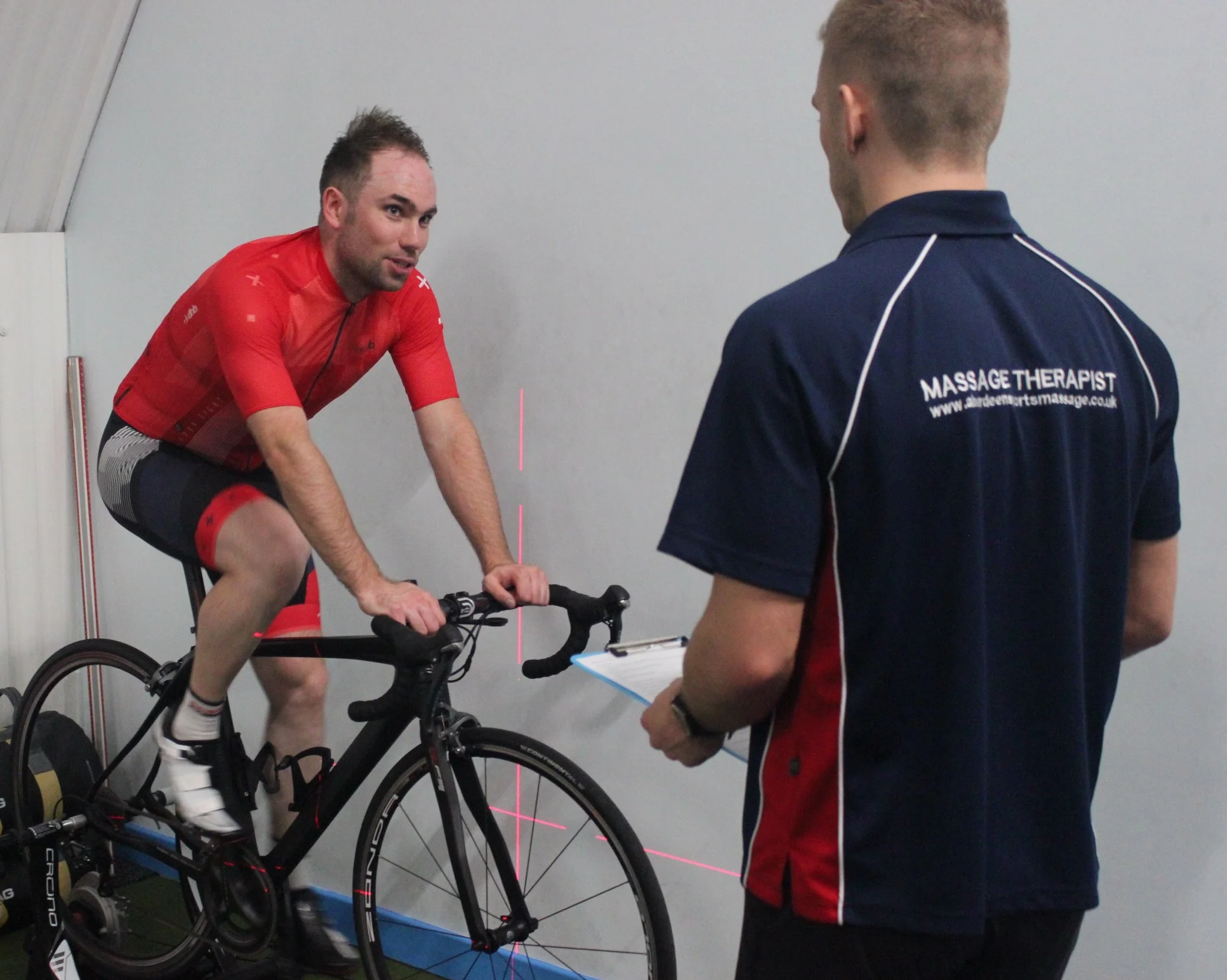 A comprehensive assessment of your current cycling preferences, history and goals for the session.