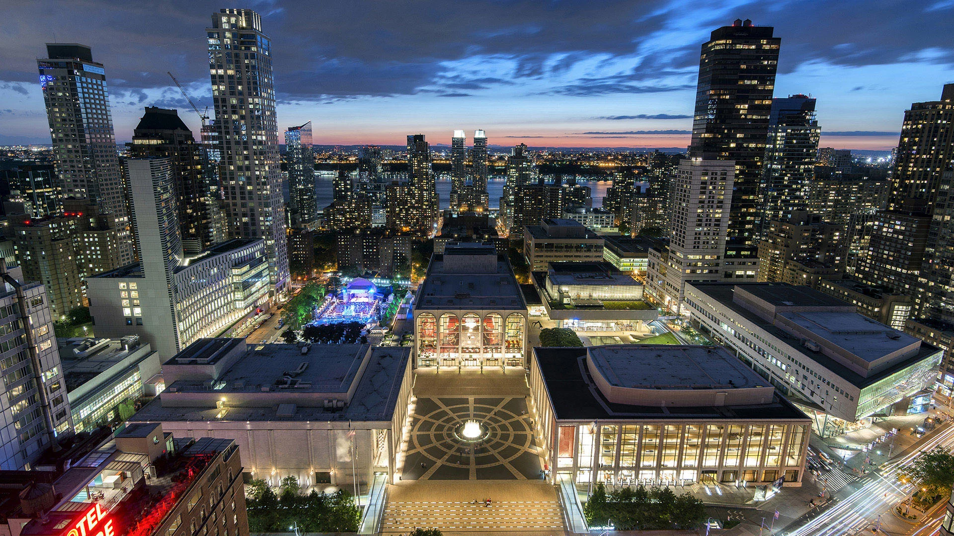 New York, USA Lincoln Center.
