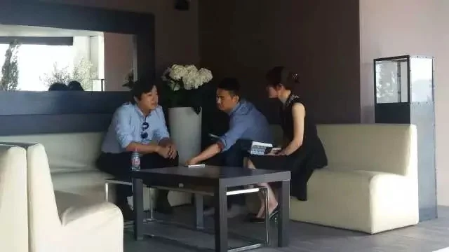 采访进行时