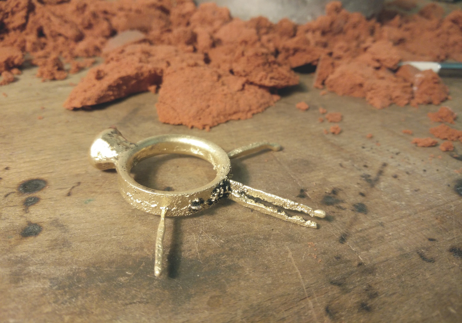 How to sand casting  Silver Nutshell Jewellery