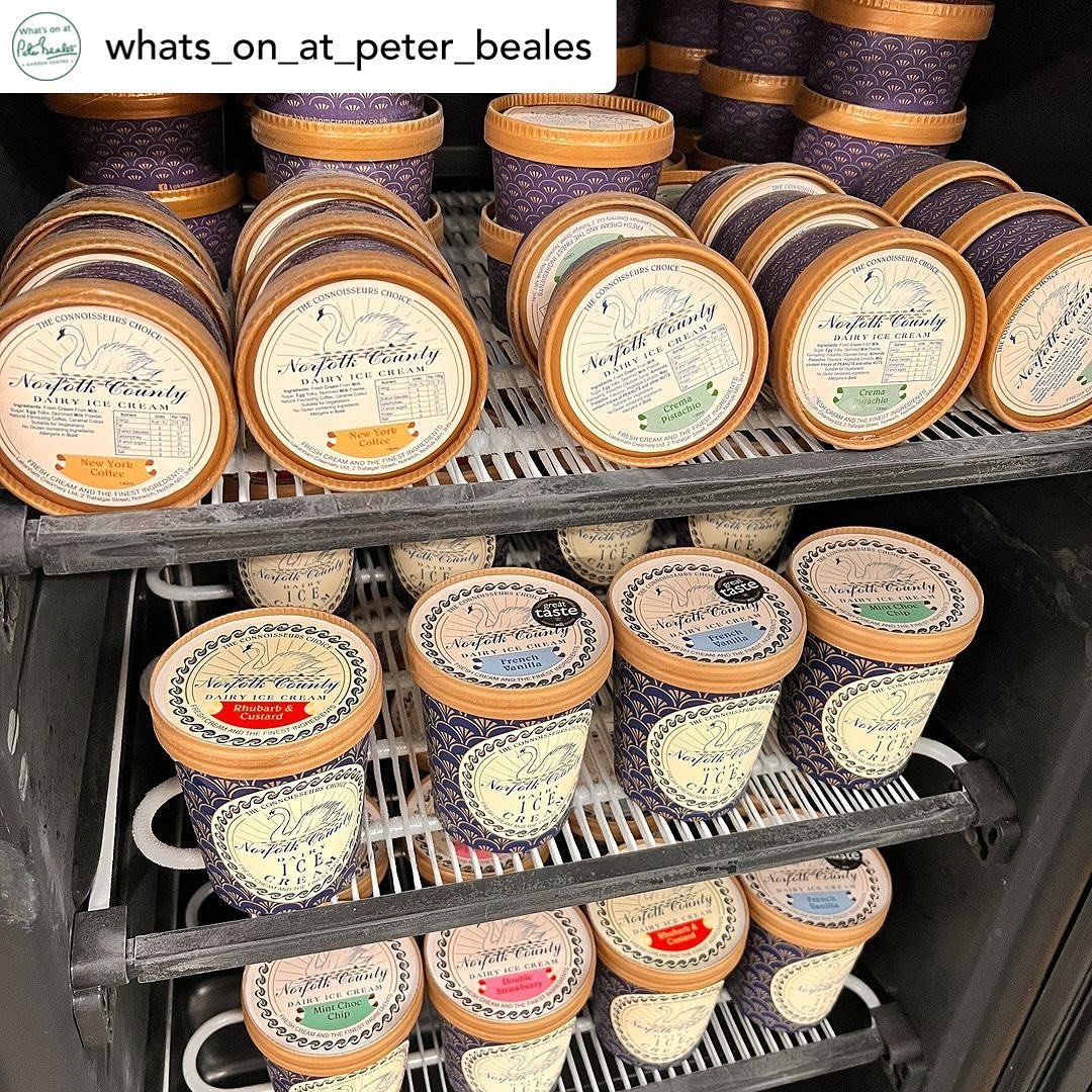 Posted @withregram &bull; @whats_on_at_peter_beales 

✨ NEW STOCKIST ✨

We are now stocking our Norfolk County Fresh Cream Ice Creams at @whats_on_at_peter_beales @peterbealesroses in our 130ml pots and our 500ml tubs 🍦

They are now open until 6pm 