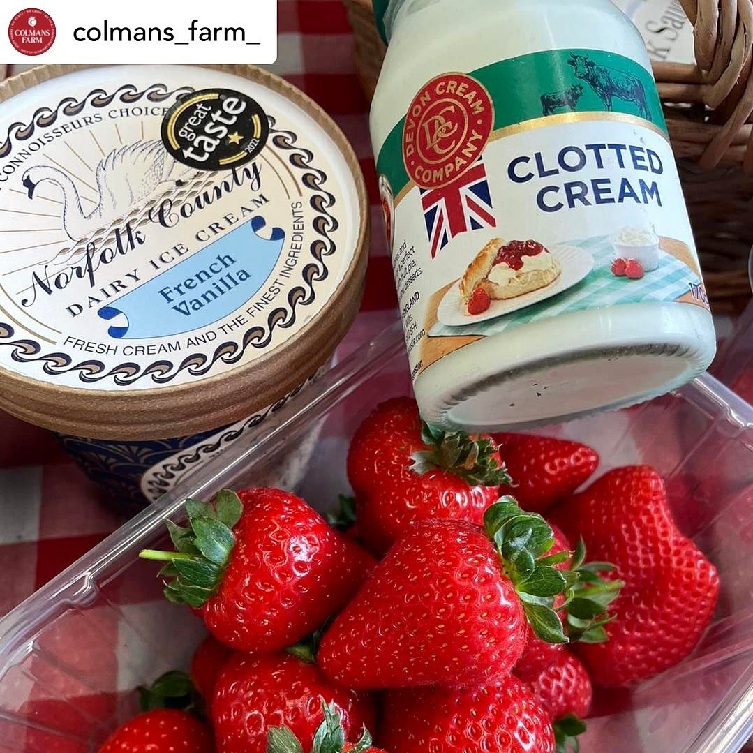 Posted @withregram &bull; @colmans_farm_ 

@colmans_farm_ are a fabulous, independently, family run farm shop who stock our Award Winning Norfolk County Fresh Cream Ice Creams alongside other local treats. Our ice cream (especially French Vanilla) pa
