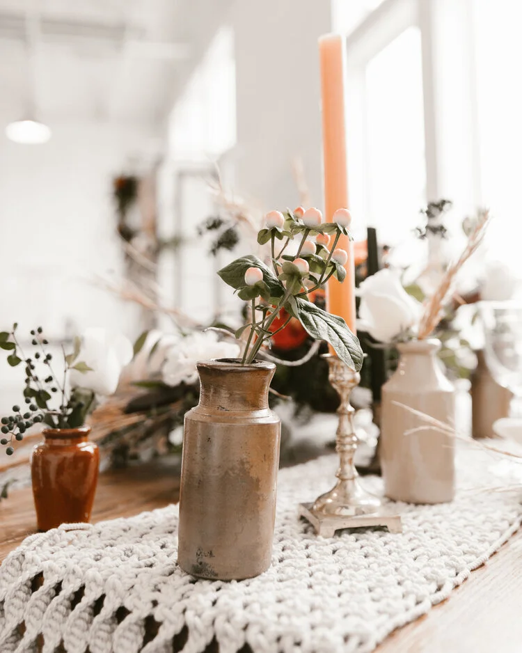 Macrame Table Runner