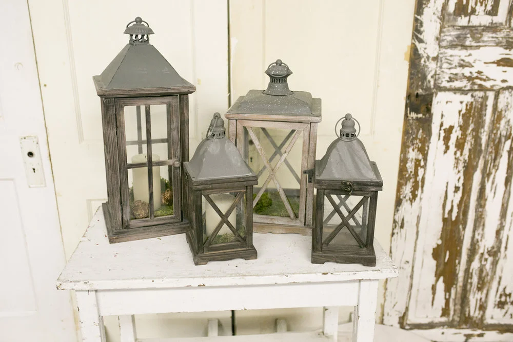 Wood Lanterns