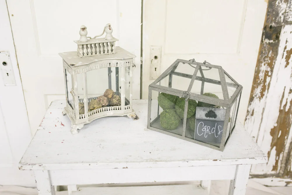 Glass Terrarium and Lantern