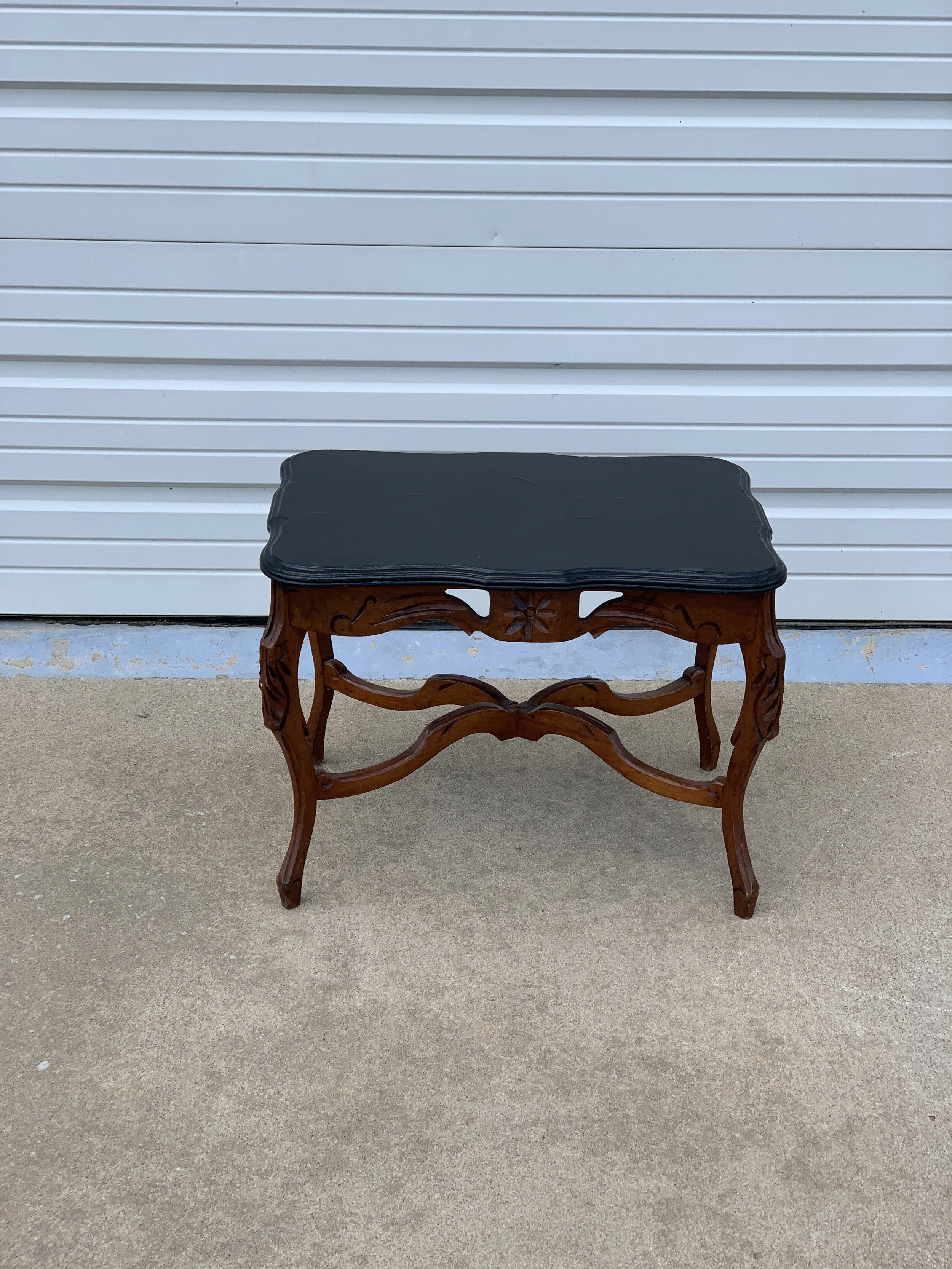 Brown/Black End Table